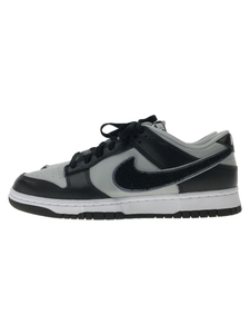 NIKE◆ローカットスニーカー/27cm/BLK/Dunk Low Retro Chenille Swoosh Black Gre