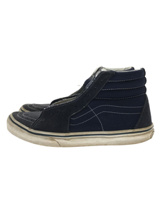 VANS◆ハイカットスニーカー/27cm/NVY/スウェード