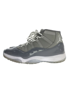 NIKE◆AIR JORDAN 11 RETRO/ハイカットスニーカー/28.5cm/GRY/CT8012-005