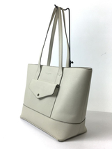 MARC JACOBS◆トートバッグ/PVC/WHT_画像2