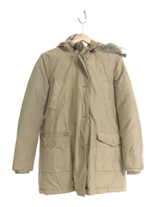 Woolrich◆ウールリッチ/QC-008851/ダウンジャケット/M/コットン/ゴアテックス/BEG