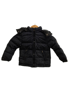 MONCLER◆MAYA GIUBBOTTO/ダウンジャケット/SIZE 2Y/ダウン90 フェザー10/ネイビー