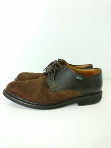 Paraboot◆シューズ/US6/BRW/スウェード/レザー切替/6016