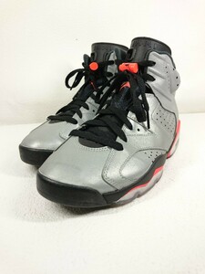 NIKE◆AIR JORDAN 6 RETRO SP/エアジョーダンレトロスペシャル/シルバー/CI4072-001/26