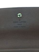 LOUIS VUITTON◆ポルトトレゾールインターナショナル_モノグラムキャンバス/ビニール/ブラウン/M61215_画像3