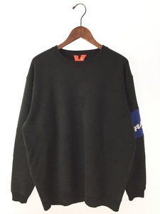 flatlux◆スウェット/XL/コットン/BLK