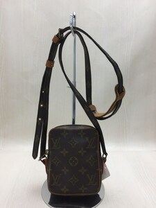 LOUIS VUITTON◆ミニダヌーブ/M45268//角スレ有