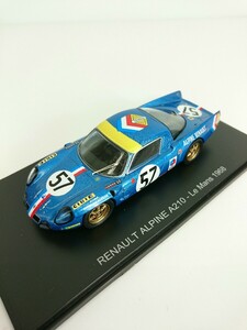 RENAULT ALPINE A210 Le Mans 1968/ミニカー/BLU