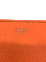 CELINE◆ラウンドジップ長財布/レザー/ORN/103973XHA/箱有_画像3