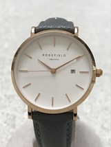 ROSEFIELD◆クォーツ腕時計[仕入]/アナログ/WHT/GRY_画像1