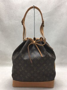 LOUIS VUITTON◆ノエ/巾着型ショルダーバッグ/PVC/ブラウン/モノグラムキャンバス/271021073/M42224