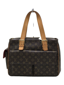 LOUIS VUITTON◆ミュルティ・プリシテ_モノグラム/トートバッグ[仕入]/PVC/BRW/M51162