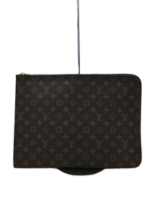 LOUIS VUITTON*poshu при . man / мелкие вещи [ скупка ]/ кожа /BRW/ общий рисунок / унисекс /M53456