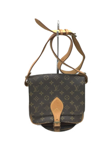 LOUIS VUITTON◆カルトシエール_モノグラム_BRW/PVC/BRW