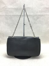 Salvatore Ferragamo◆ポーチ[仕入]/レザー/BLK/無地/サルヴァトーレフェラガモ_画像4