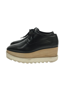 STELLAMcCARTNEY◆ELYSE/シューズ/37.5/BLK/363997/踵の剥がれ考慮