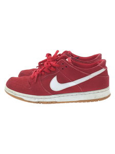 NIKE◆SB DUNK LOW PRO IW/ダンクロープロ/レッド/819674-612/27.5cm/RED/レッド