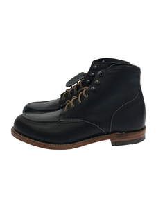 WOLVERINE◆1000マイル/USA製/ブーツ/US9.5/BLK/レザー/W40504