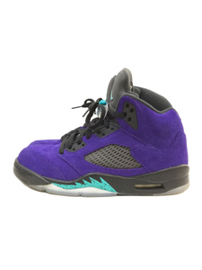 NIKE◆AIR JORDAN 5 RETRO_エアジョーダン 5 レトロ/25cm/PUP/スウェード