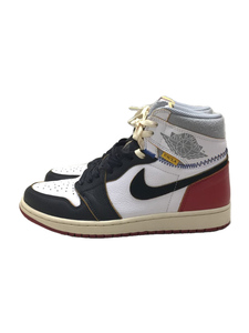 NIKE◆AIR JORDAN 1 RETRO HI NRG / UN/エアジョーダンレトロハイ/ホワイト/27cm/WHT