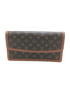 LOUIS VUITTON◆ポシェット・ダム_モノグラム_BRW/PVC/BRW