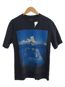 PALACE◆2021AW BERG-FERG T-SHIRT(バーグファーグTシャツ)/S/コットン/NVY-BLU