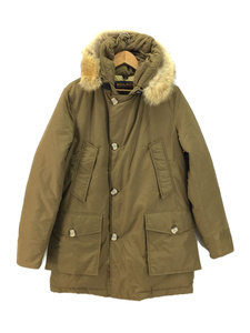 Woolrich◆ダウンジャケット/S/ナイロン/KHK/ARCTIC PARKA