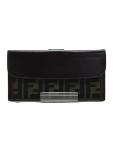 FENDI◆長財布/-/KHK/総柄