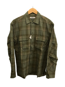 nonnative◆長袖シャツ/1/コットン/KHK/チェック