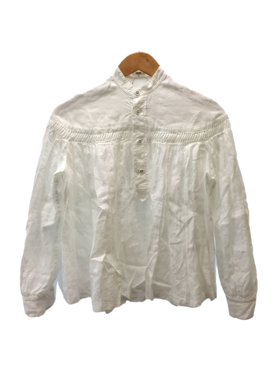 人気第6位 ☆未使用品☆scye サイ リネンピンタックブラウス size36
