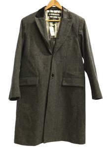 NEIGHBORHOOD◆チェスターコート/M/グレー/182AQNH-JKM02/18AW CHESTER COAT/タグ付き