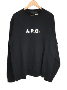 A BATHING APE◆アベイシングエイプ/スウェット/XXL/コットン/ブラック