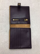 BOTTEGA VENETA◆イントレチャートコンパクトウォレット/2つ折り財布/レザー/BRD/レディース_画像4