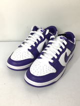 NIKE◆DUNK LOW RETRO/Court Purple/スニーカー/27cm/パープル/DD1391-104_画像2