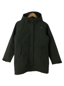 THE NORTH FACE◆MAKALU DOWN COAT_マカルダウンコート/M/ゴアテックス/KHK/無地