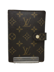 LOUIS VUITTON◆アジェンダPM_モノグラム_BRW/PVC/BRW