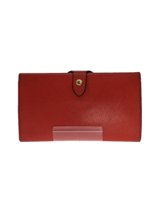 BURBERRY* long wallet /-/RED