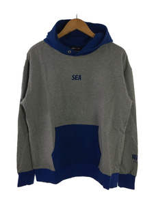 WIND AND SEA◆20SS/WDS-20S-TPS-03/2T HOODIE PULLOVER/プルオーバーパーカー/M/切替