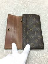 LOUIS VUITTON◆ポシェット・ポルト・モネクレディ_モノグラム_BRW/PVC/BRW/M61725_画像4