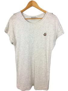 MONCLER◆Tシャツ/S/コットン/GRY/グレー