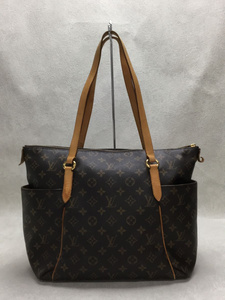 LOUIS VUITTON◆M56689/トータリーMM_モノグラム_BRW/PVC/ブラウン/総柄/付属品袋有