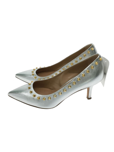 PELLICO* studs / pumps /36/ silver 