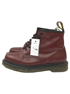 Dr.Martens◆レースアップブーツ/UK8/BRD/レザー/101 6EYE BOOT/