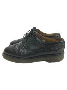 Dr.Martens◆シューズ/US7/BLK/レザー/AW007