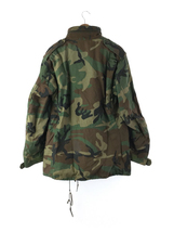 US.ARMY◆ミリタリージャケット/M/M65/80s/Cold Weather Camo Woodland Hood Jacket_画像2