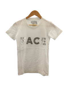 FACETASM◆FACE/プリントTシャツ/1/コットン/ホワイト/ZUK-1030-01