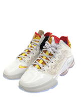 NIKE◆LEBRON 19 LOW/26cm/ホワイト/イエロー/レッド/DQ8344-100/レブロン19ロー_画像2