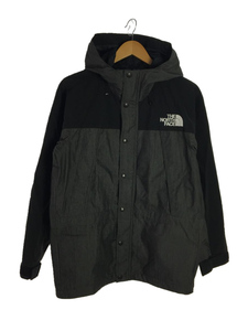 THE NORTH FACE◆MOUNTAIN LIGHT DENIM JACKET_マウンテンライトデニムジャケット/S/ナイロン/GRY/