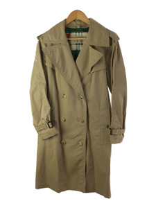 BURBERRY*CRAMBECK/ lining scarf pattern trench coat /40/ cotton /BEG/102946A1366