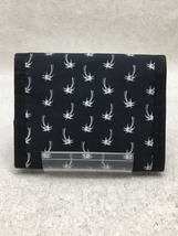 SAINT LAURENT◆パームツリー/マジックテープ/3つ折り財布/ナイロン/BLK/メンズ/PAB556429・0419_画像2